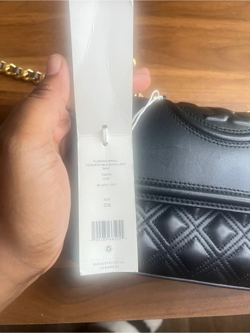 Tory Burch Fleming Small Convertible Shoulder Bag